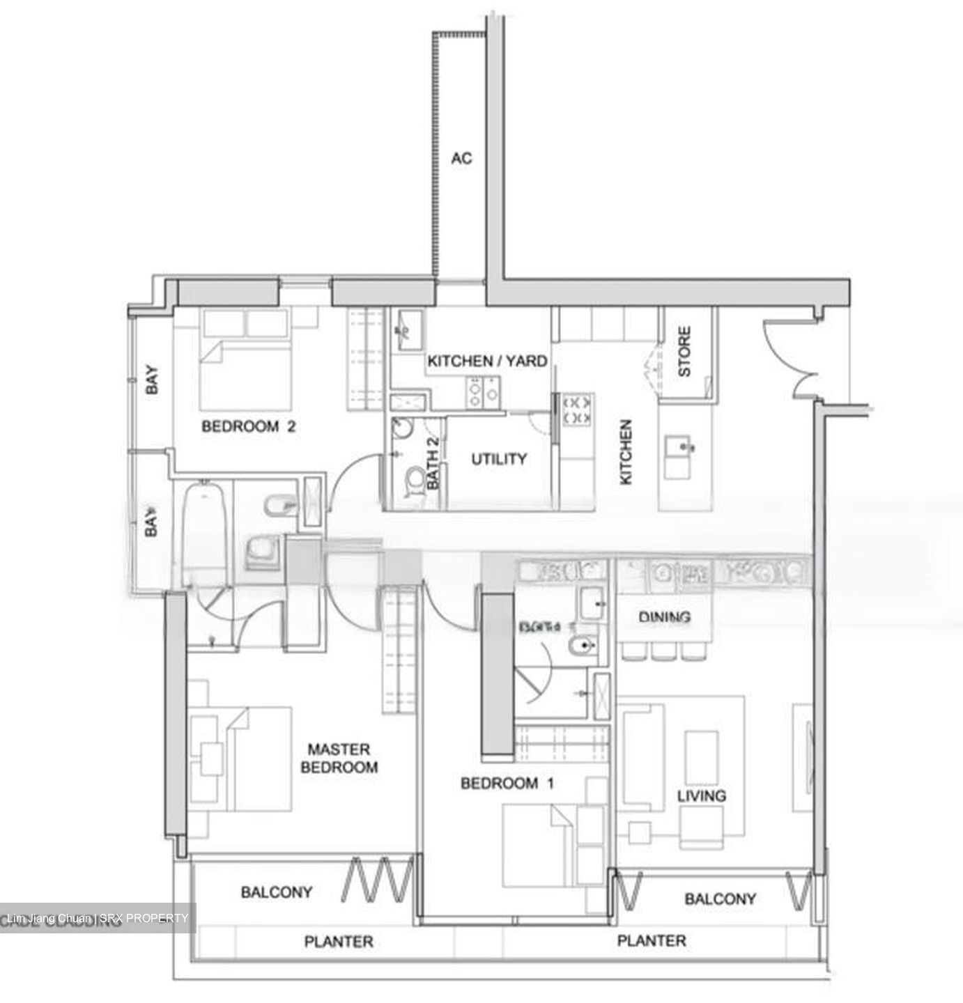 South Beach Residences (D7), Apartment #486151261
